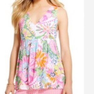 Lilly Pulitzer for Target Peplum Hem Blouse